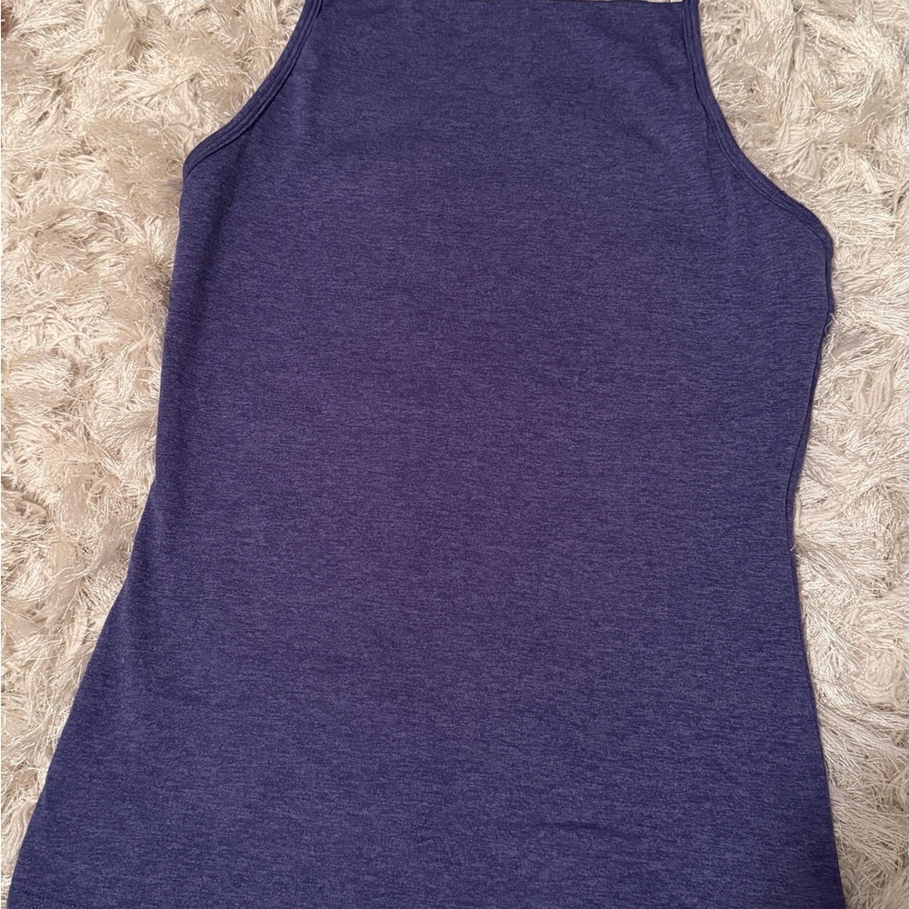 BOGO ๐๏ธ P'tula Bare High Neck Tank Top Blueberry - Picture 2 of 6